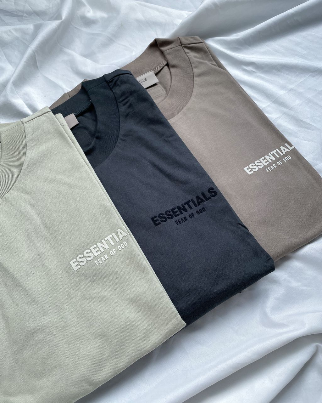 Fear Of God -SS22 Essentials Chest Logo Tee Seafoam