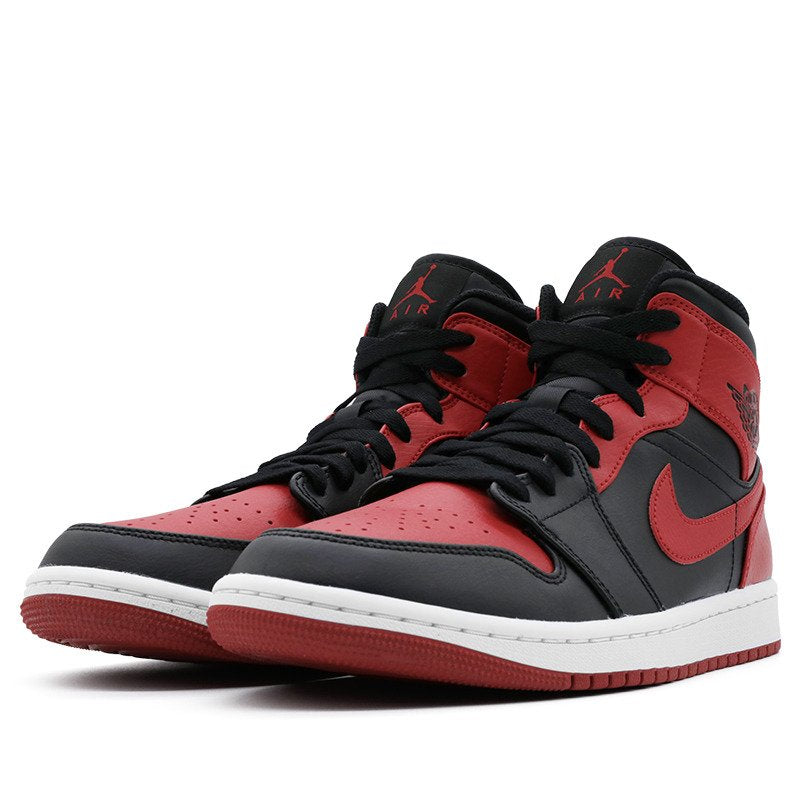 Air Jordan 1 Retro Mid OG Banned / bred - Shop Streetwear, Sneakers, Slippers and Gifts online | Malaysia - The Factory KL