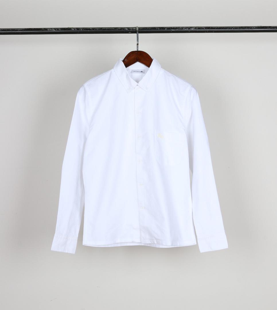 Lacoste Regular Fit Cotton Poplin Shirt ( White ) - Shop Streetwear, Sneakers, Slippers and Gifts online | Malaysia - The Factory KL