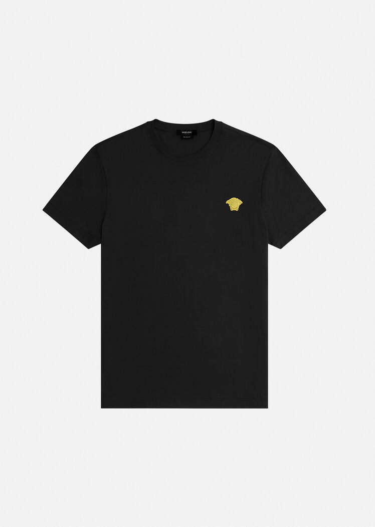 Versace Small Logo Medusa Embroidered T-Shirt - Shop Streetwear, Sneakers, Slippers and Gifts online | Malaysia - The Factory KL