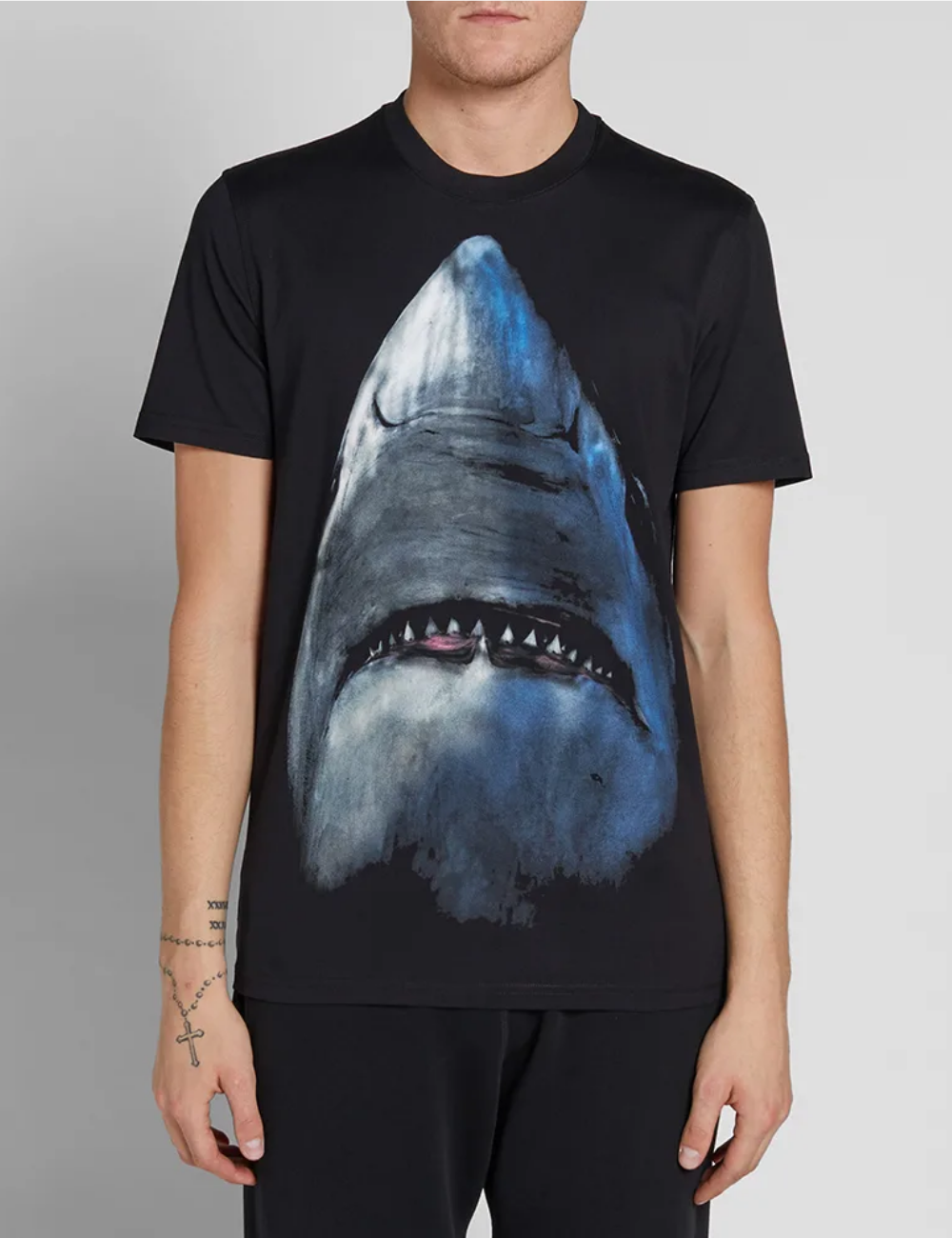 Gucci shark shirt hotsell