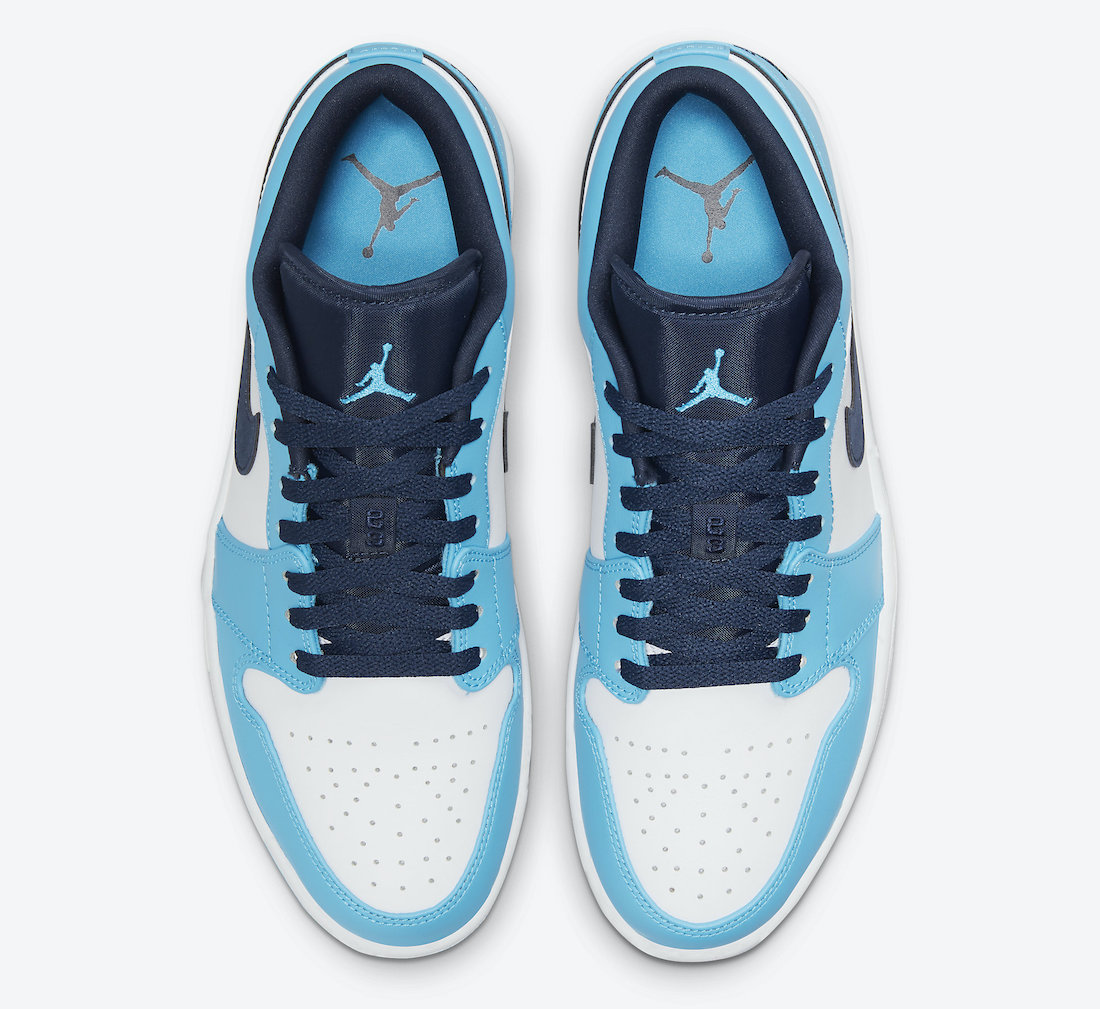 Air Jordan 1 Low “UNC” - Shop Streetwear, Sneakers, Slippers and Gifts online | Malaysia - The Factory KL