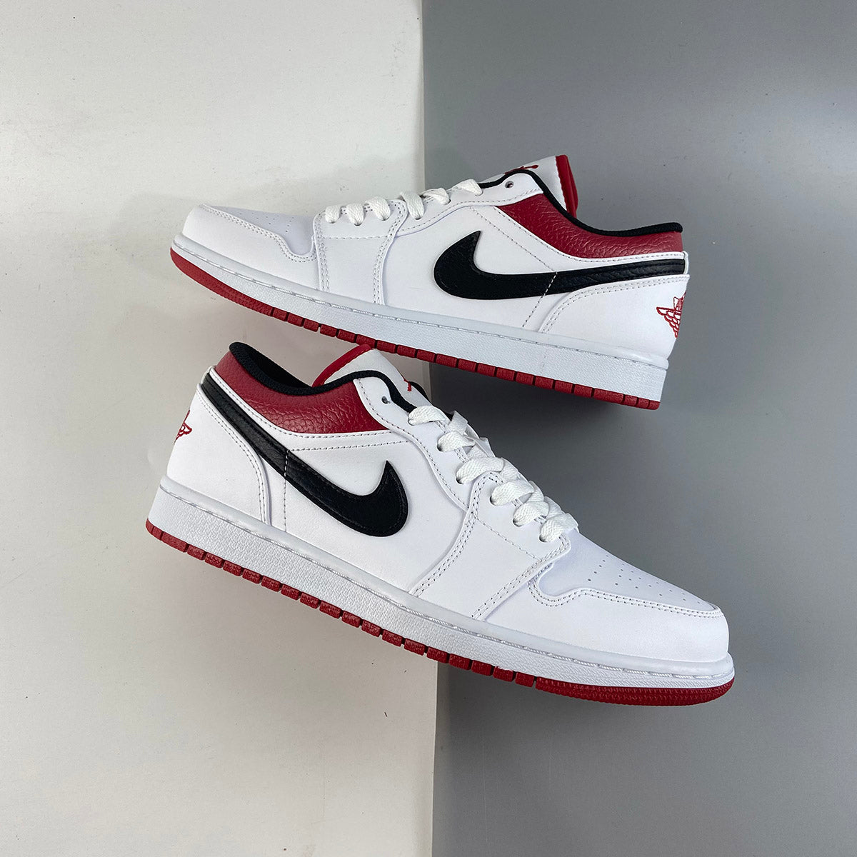 Air Jordan 1 Low White University Red - Shop Streetwear, Sneakers, Slippers and Gifts online | Malaysia - The Factory KL