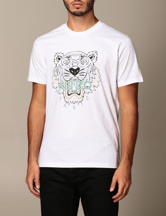 Kenzo Light Blue Tiger T-Shirt ( New Design ) - Shop Streetwear, Sneakers, Slippers and Gifts online | Malaysia - The Factory KL