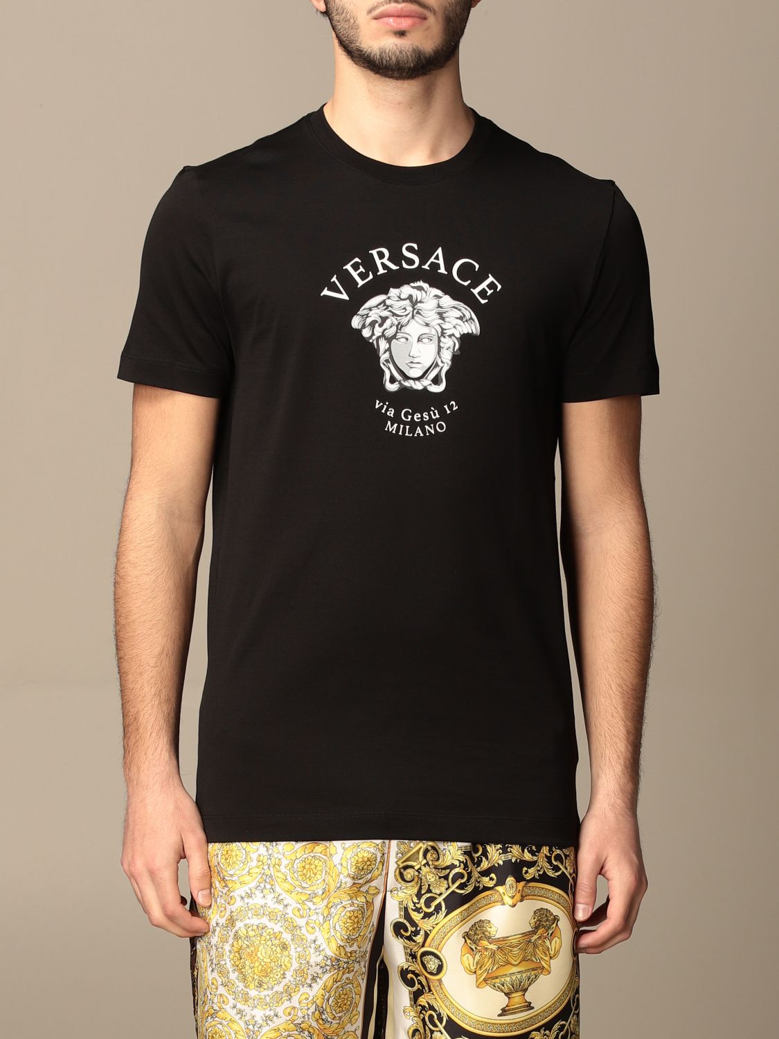 Versace Medusa Head logo T-shirt