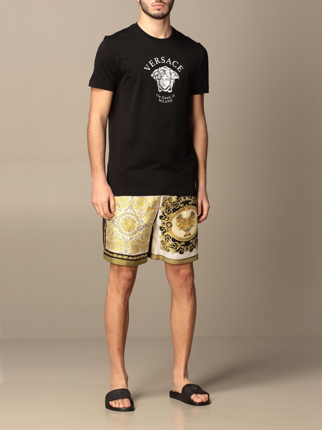 Versace Medusa Head logo T-shirt