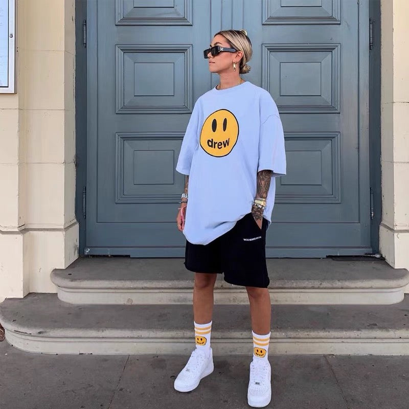 DREW HOUSE MASCOT SS TEE - LIGHT BLUE - Shop Streetwear, Sneakers, Slippers and Gifts online | Malaysia - The Factory KL