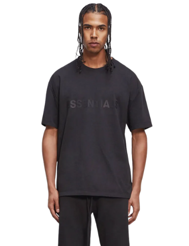 Fear Of God - SS20 Essentials 3D Logo Tee Black