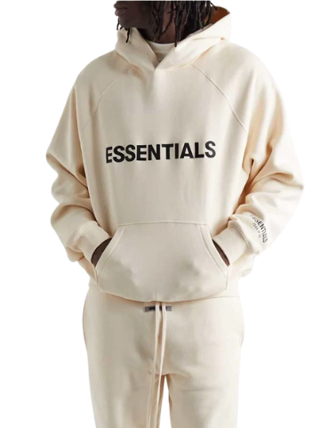 Fear Of God Essentials Pullover Hoodie SS20 (Buttercream)
