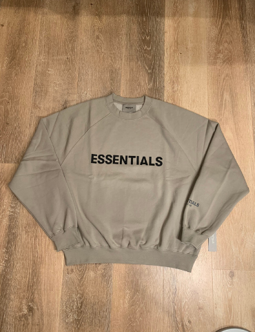 Fear Of God Essentials Pull-Over Crewneck 2020 (Taupe)