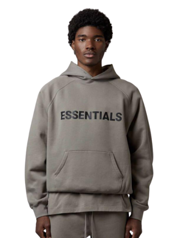 Fear of God - Essentials Pull-Over Hoodie SS20 (Gray Flannel/Charcoal)