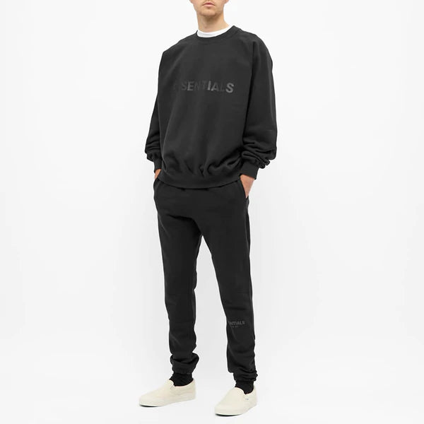 Fear Of God - Essentials Crewneck Applique Logo Dark Slate/Stretch Limo/Black