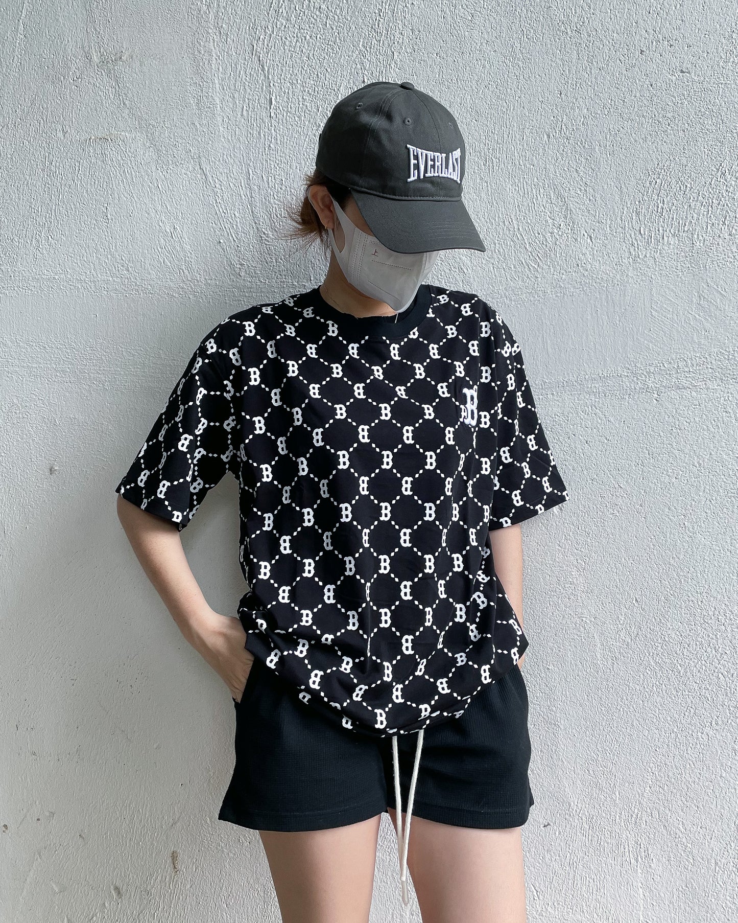 MLB Monogram All Over Print Tee Boston Redsox
