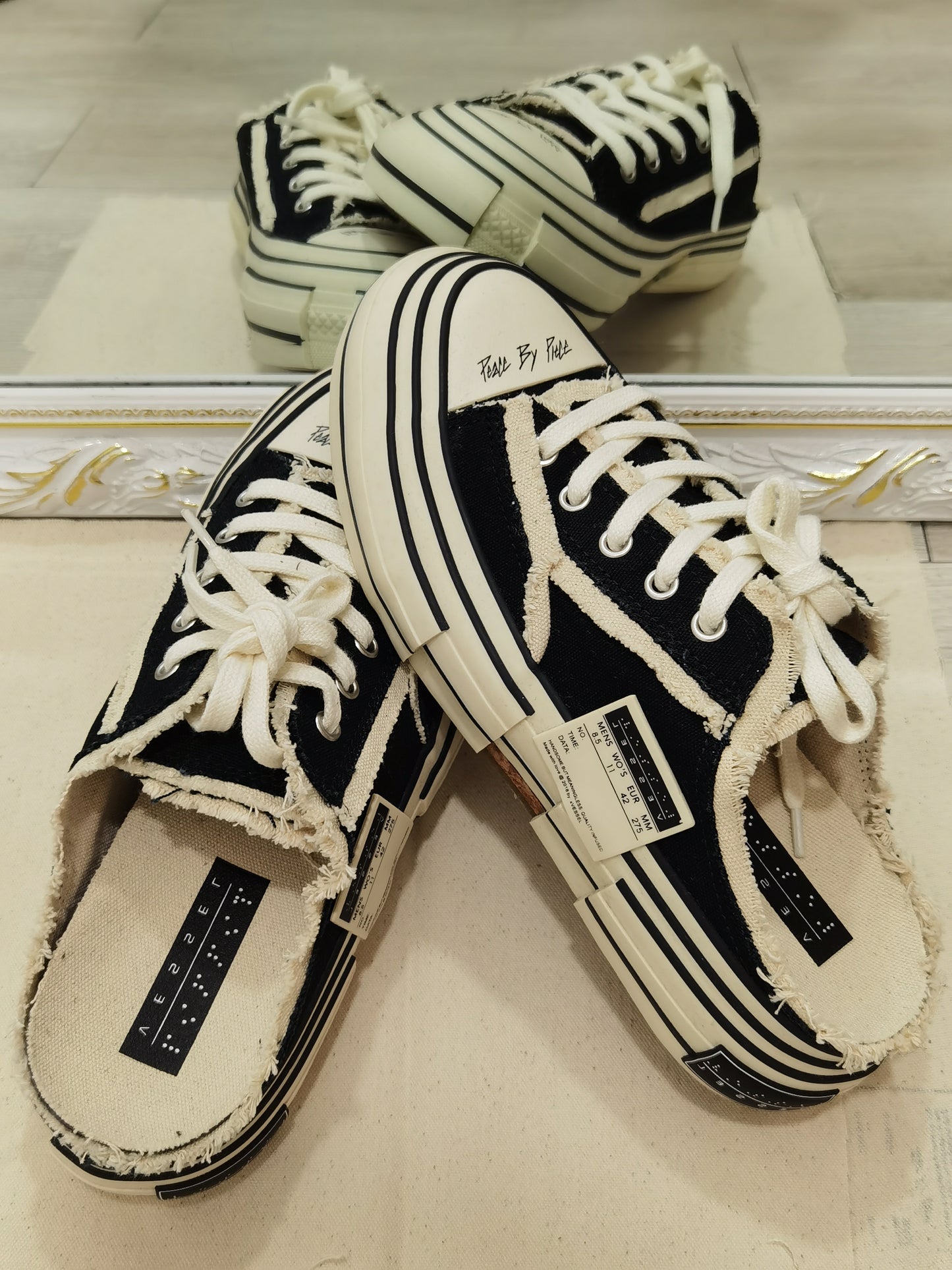 XVESSEL G.O.P. SLIP ON BLACK