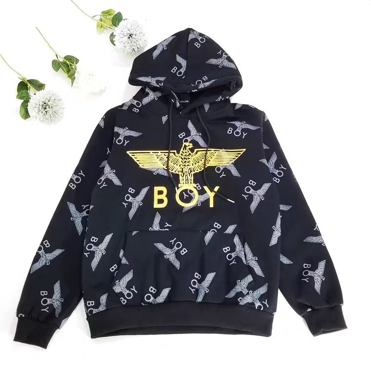 Boy London All Over Eagle Hoodie (Black)