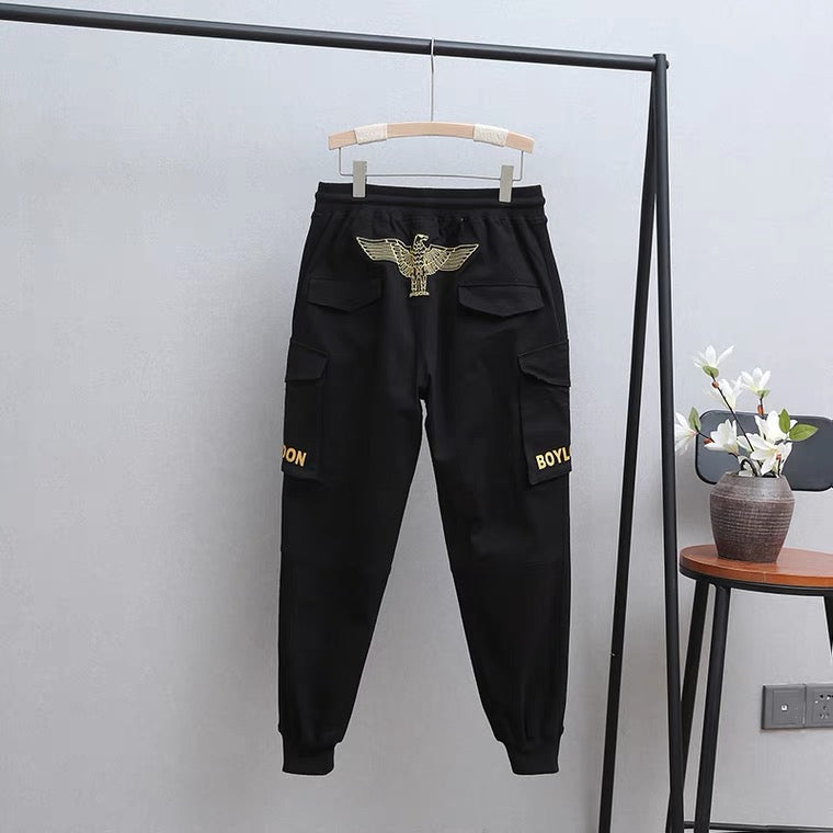 Boy London Gold Eagle Cargo Pants