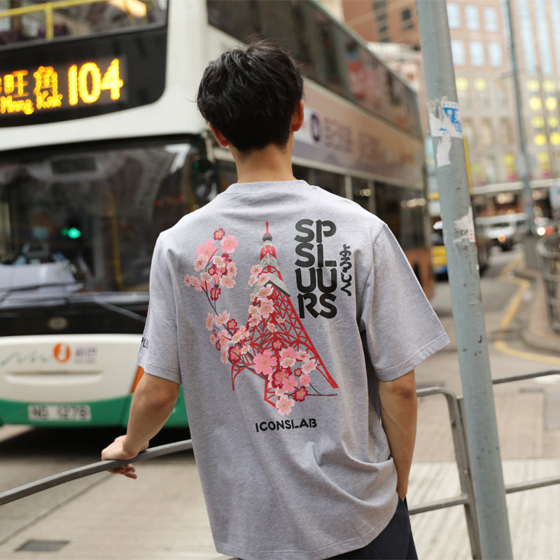 SSUR Plus x Icons Lab Tokyo Tower T-shirt