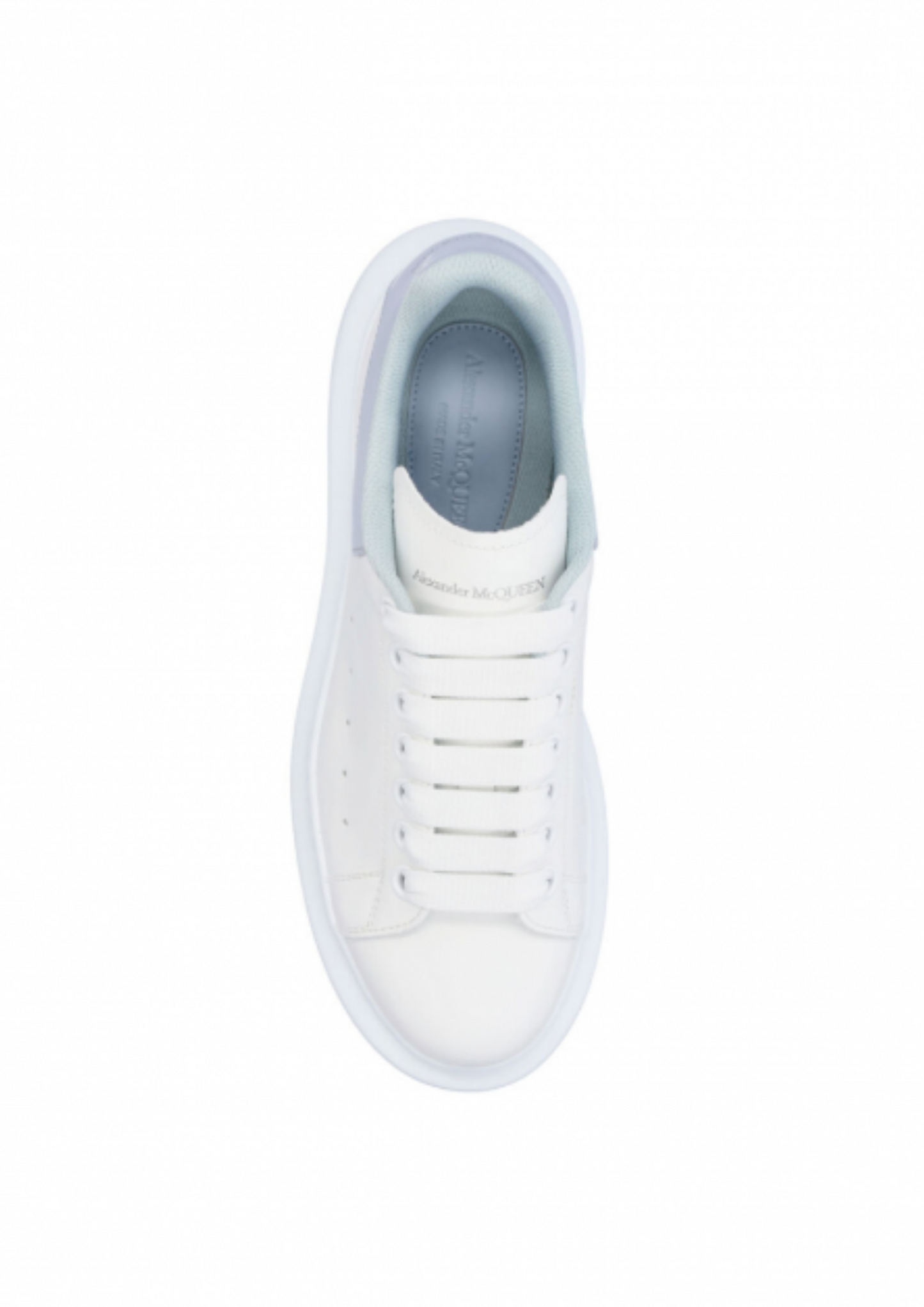 Alexander McQueen Oversized Sneaker (White Light Blue)