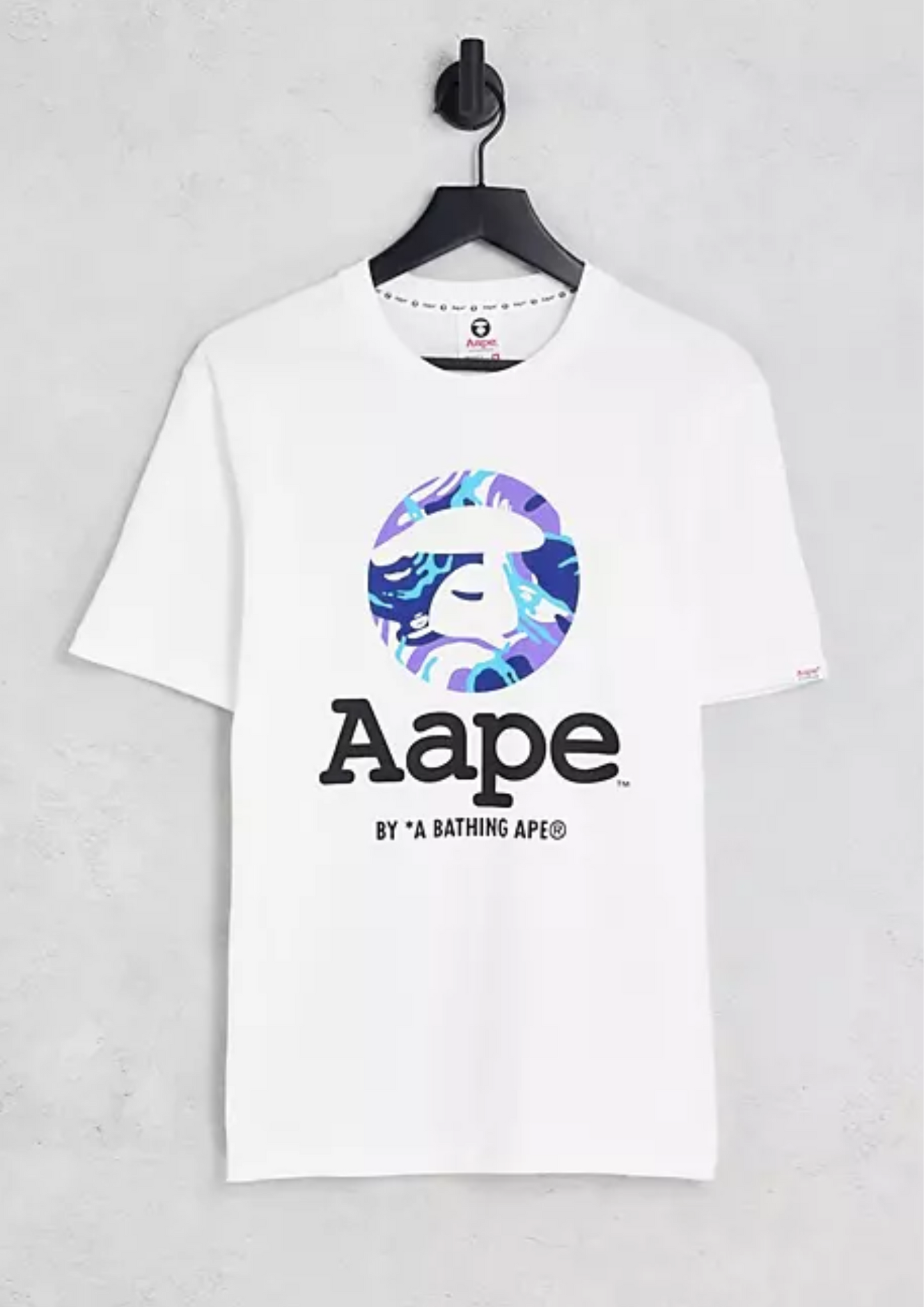 Aape Bathing Ape OG Moonface Sleeved Tee (White)