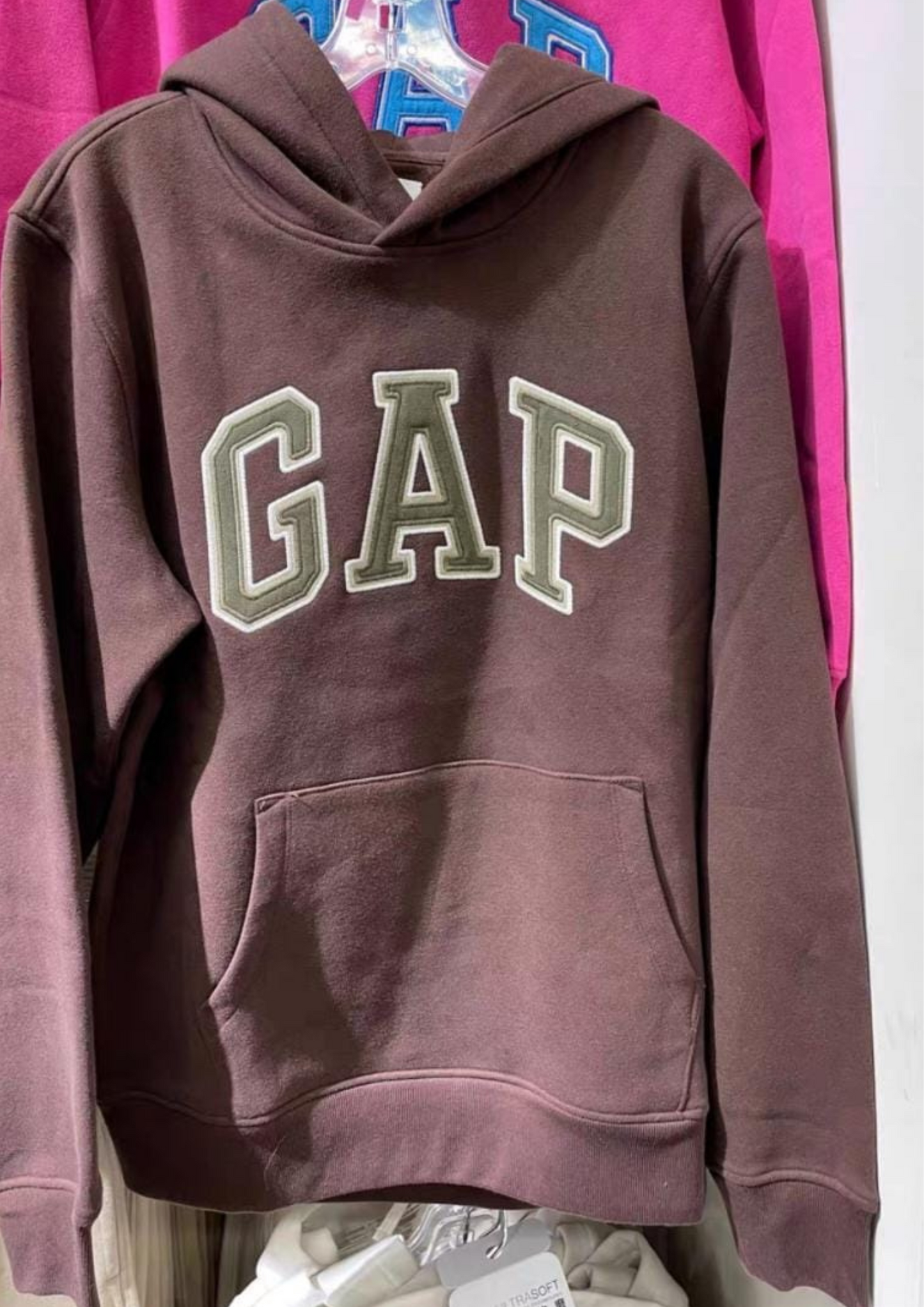 GAP Vintage Hoodie (Dark Brown)