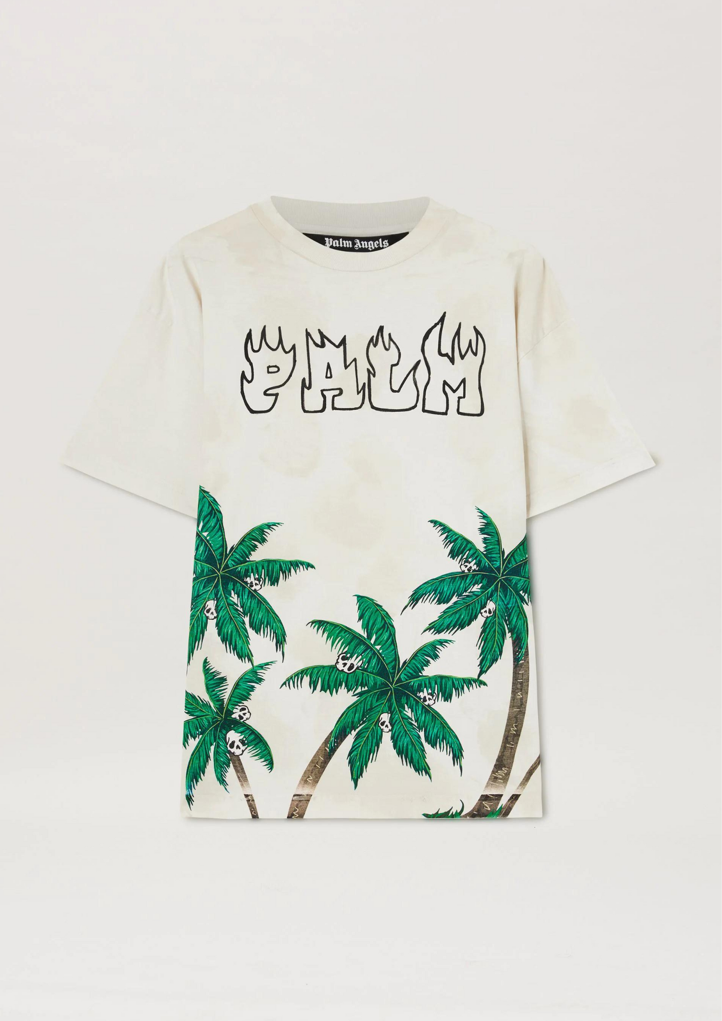 Palm Angel Neon Palms & Skull T-Shirt SS23