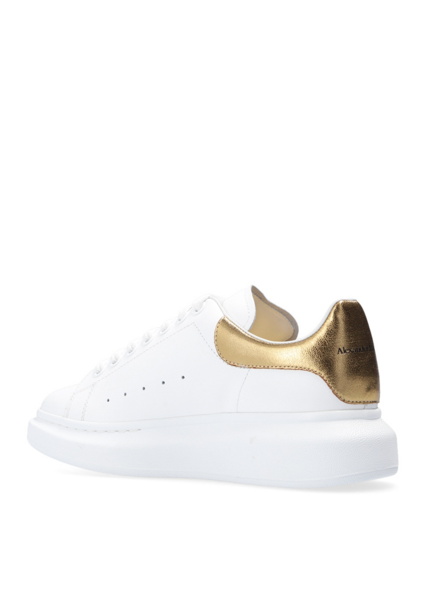 Alexander McQueen Oversized Sneaker (Light Gold)