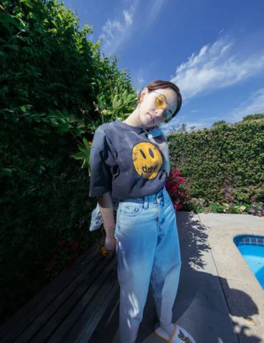 Drew House Mascot SS Tee - Faded Black
