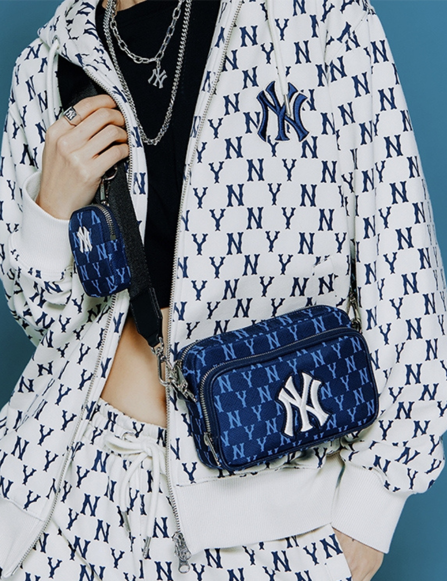 MLB Monogram Mini Crossbag NY (Navy)