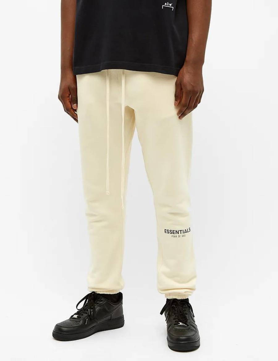 Fear Of God – Fog Essentials Cream Wording Sweatpants
