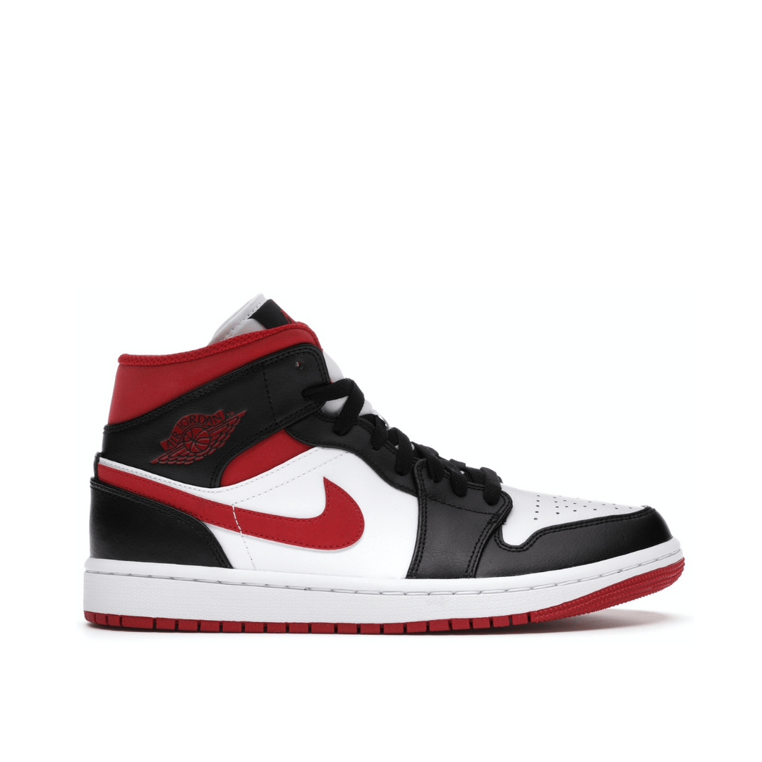 Air Jordan 1 Mid Gym Red Black White - Shop Streetwear, Sneakers, Slippers and Gifts online | Malaysia - The Factory KL