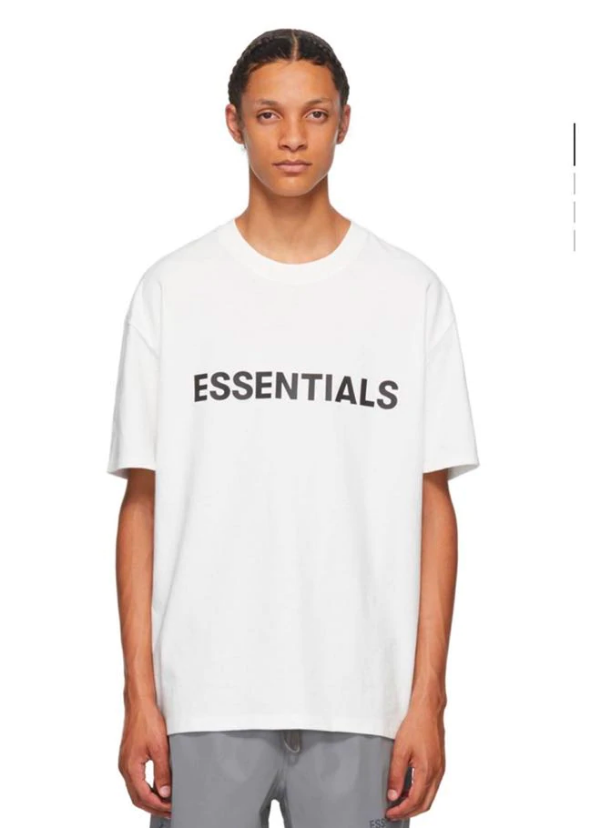 Fear Of God - SS20 Essentials 3D Logo Tee White