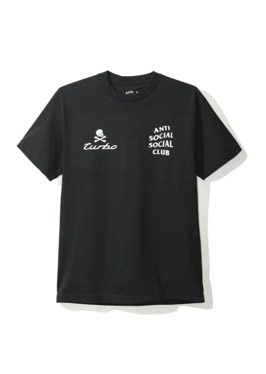 Anti Social Social Club X Neighborhood 911 Turbo T-Shirt (Black