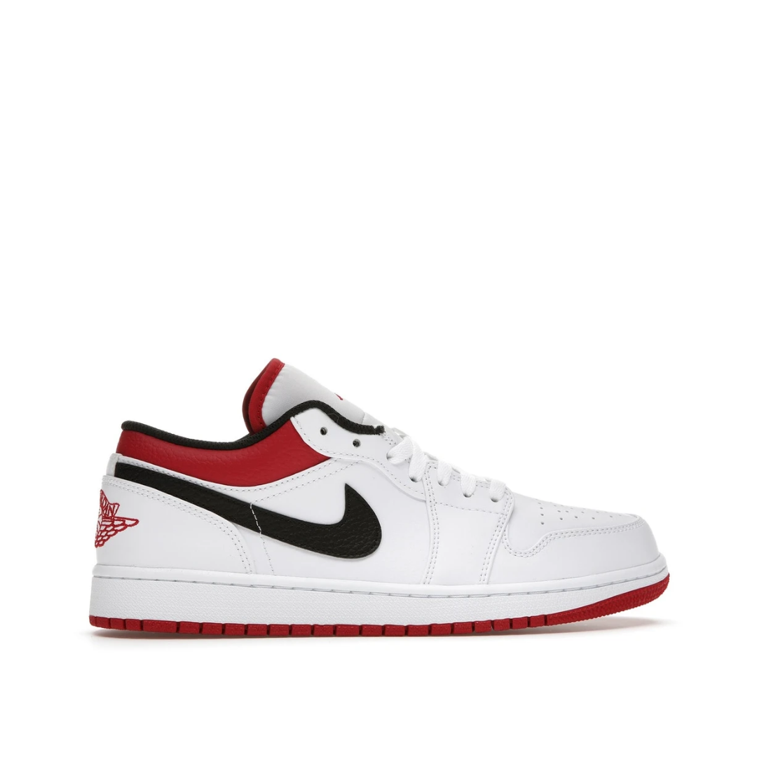 Air Jordan 1 Low White University Red