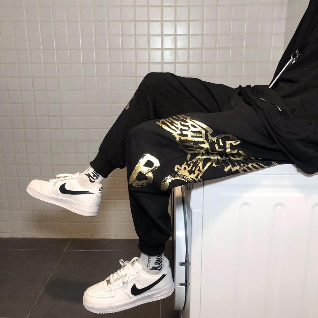 Boy London Bronzing Stitching Eagle Trousers Knit Track Pants - Shop Streetwear, Sneakers, Slippers and Gifts online | Malaysia - The Factory KL