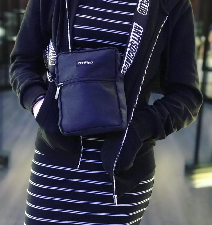 Anti Social Social Club Shoulder Bag - Shop Streetwear, Sneakers, Slippers and Gifts online | Malaysia - The Factory KL