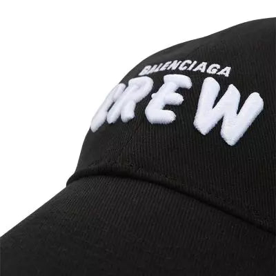 Balenciaga Crew Embroidered Logo Cap (Unisex)