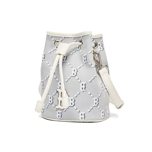 MONOGRAM Mini Bucket Bag BOSTON REDSOX (White)