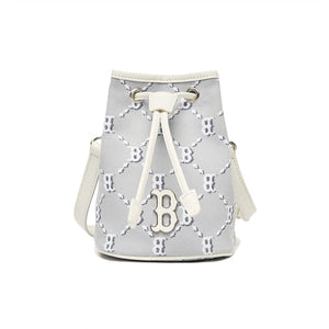 MONOGRAM Mini Bucket Bag BOSTON REDSOX (White)