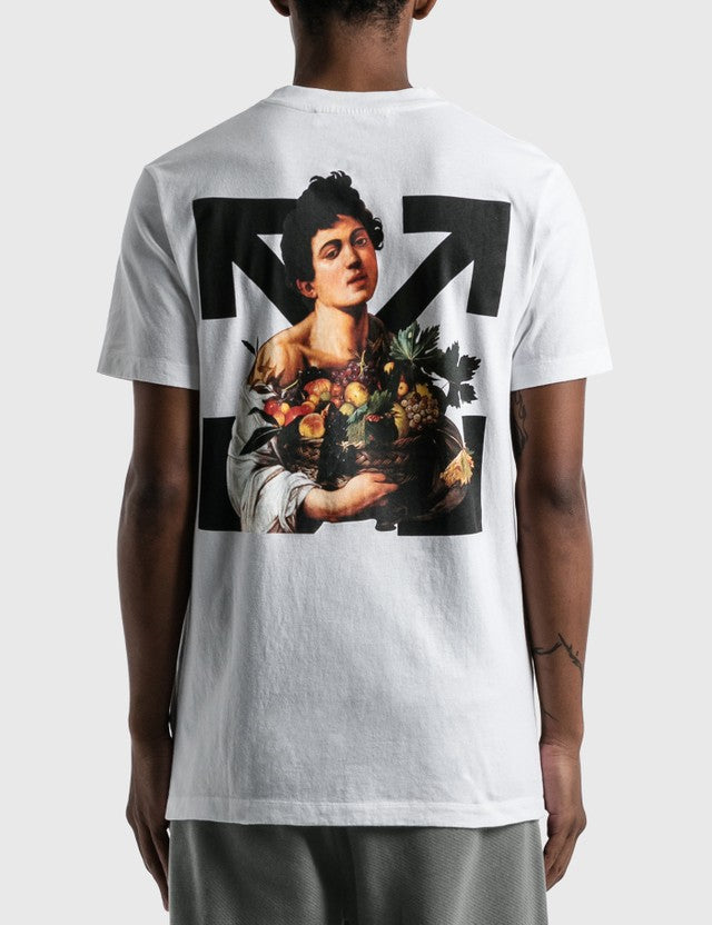 Off-White Caravaggio Boy T-shirt ( White ) - Shop Streetwear, Sneakers, Slippers and Gifts online | Malaysia - The Factory KL