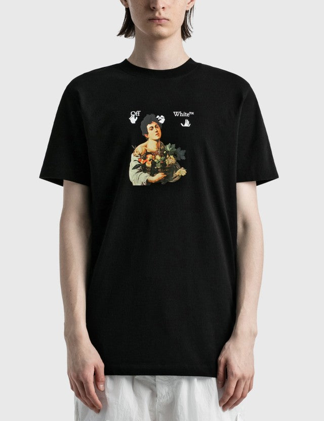 Off-White Caravaggio Boy T-shirt ( Black ) - Shop Streetwear, Sneakers, Slippers and Gifts online | Malaysia - The Factory KL