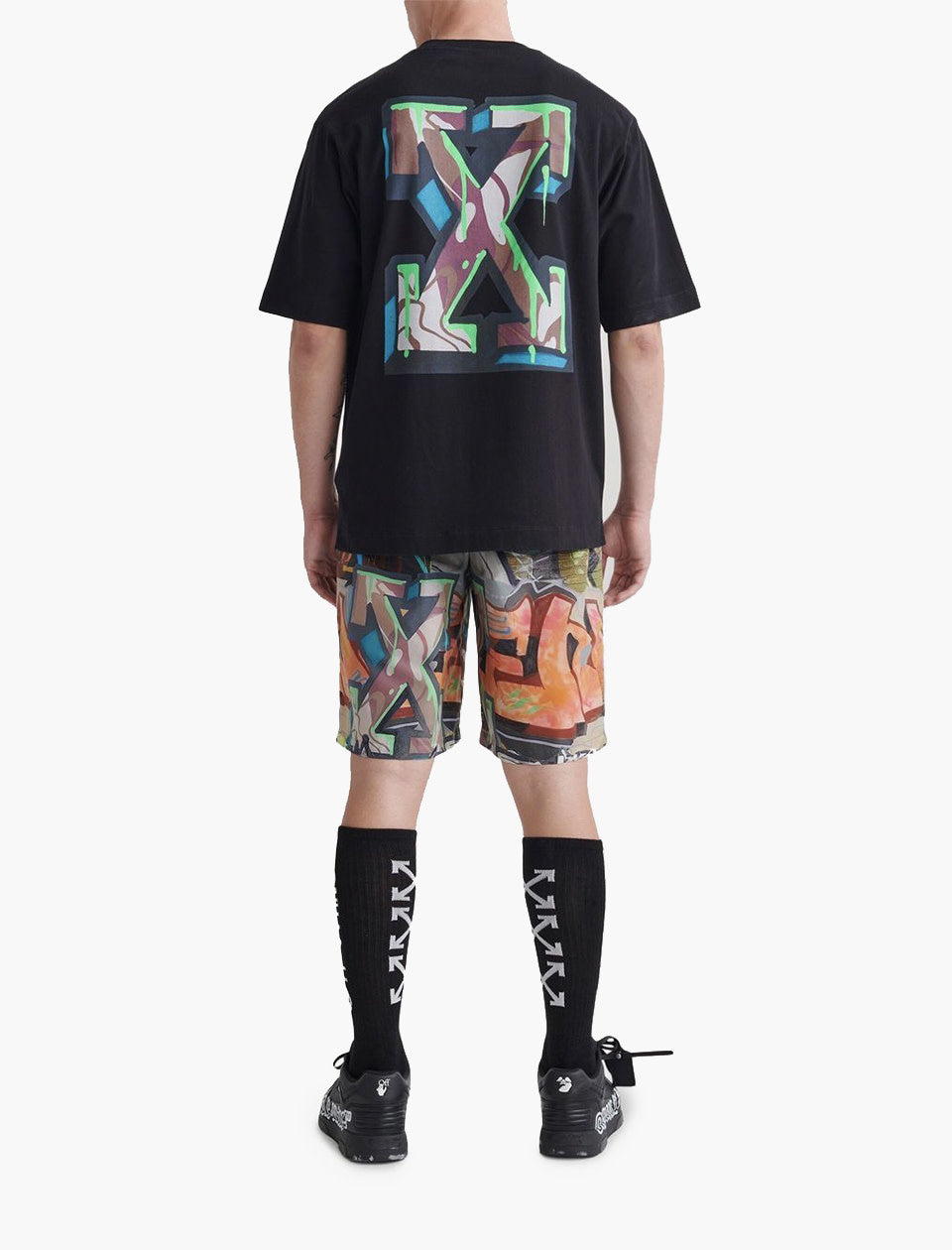 Off White Neen Arrow Skate S/S T-shirt ( Black )