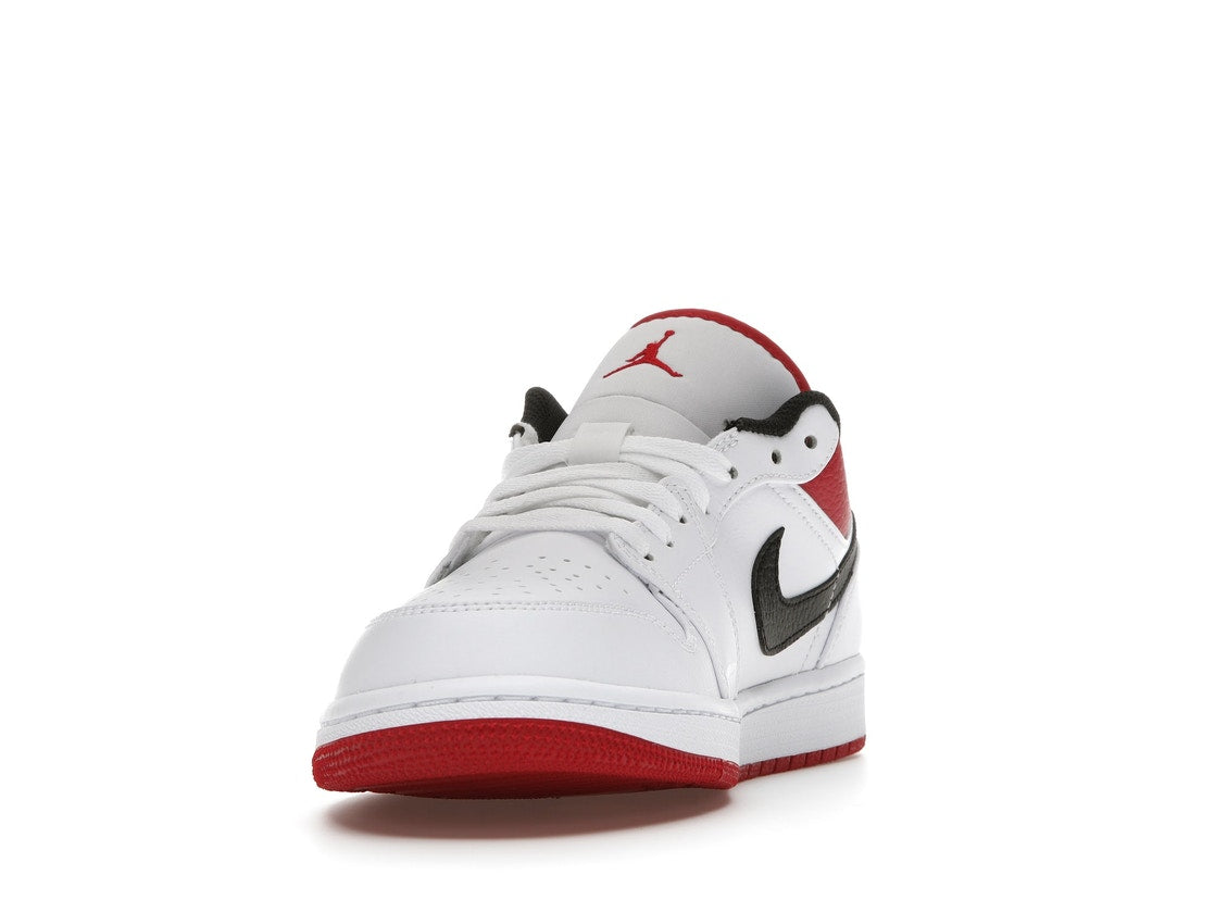 Air Jordan 1 Low White University Red - Shop Streetwear, Sneakers, Slippers and Gifts online | Malaysia - The Factory KL