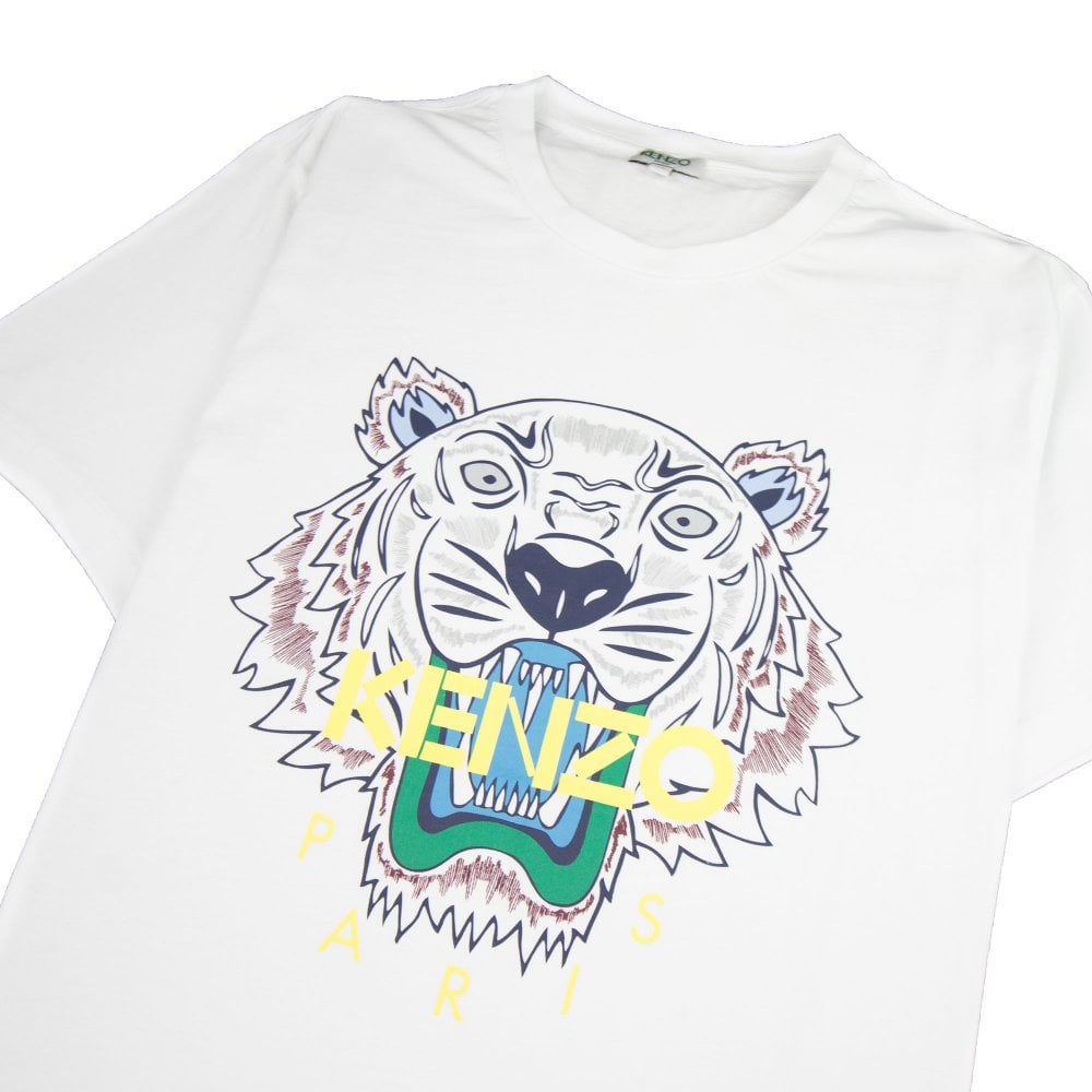 Kenzo Brown Tiger Logo T-Shirt - Shop Streetwear, Sneakers, Slippers and Gifts online | Malaysia - The Factory KL