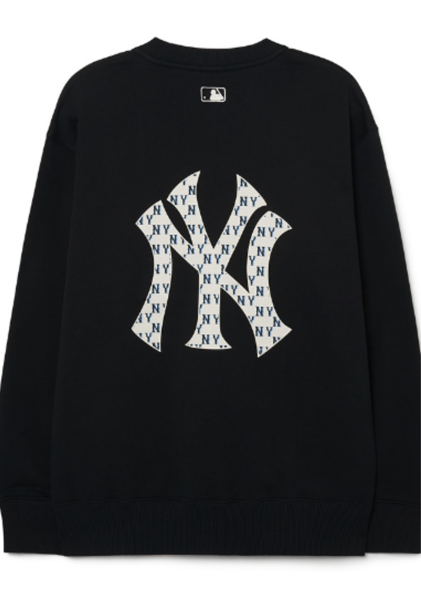MLB New Era New York Yankees Back Big Logo Sweatshirts (Black)