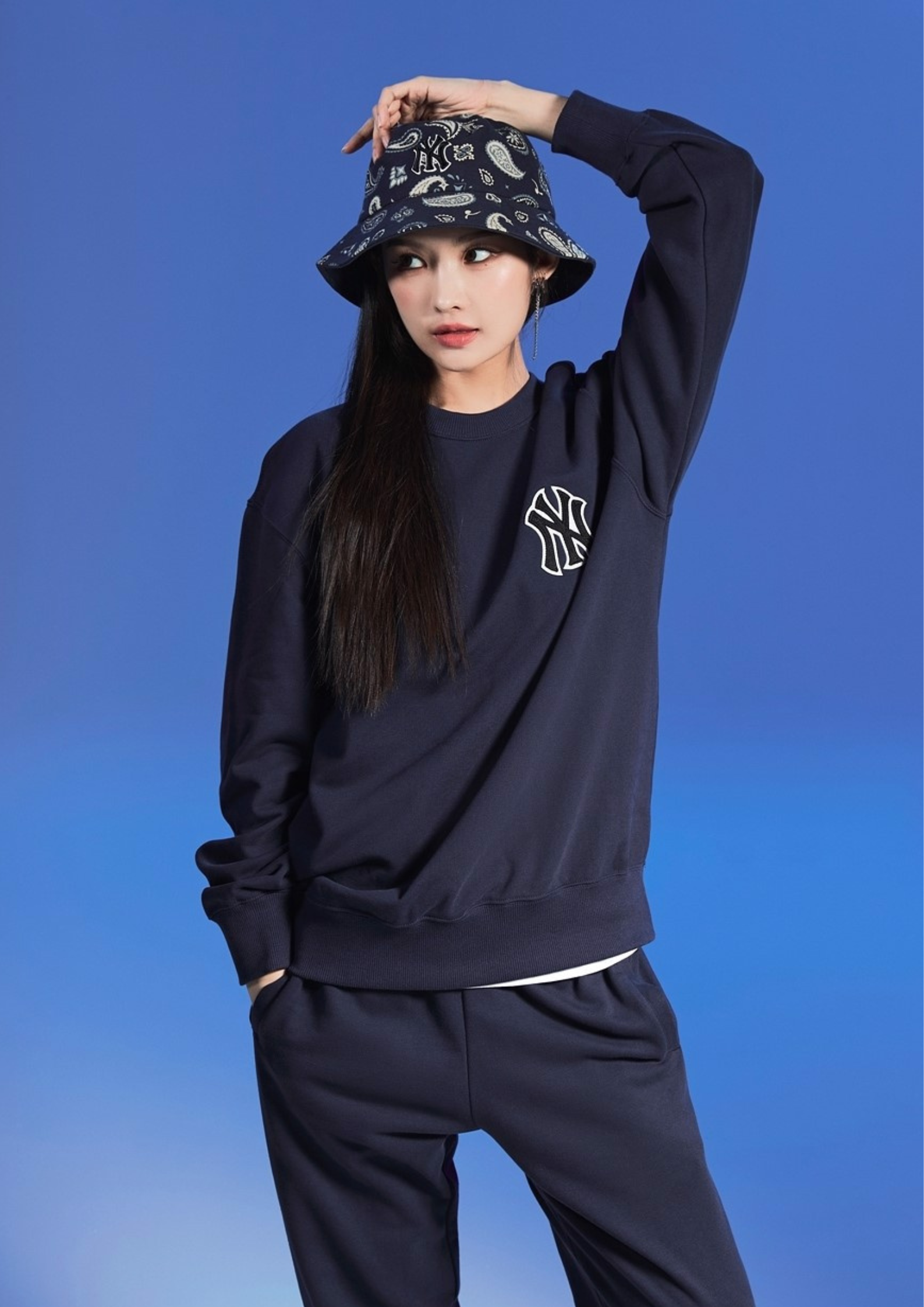 Mlb top logo hoodie