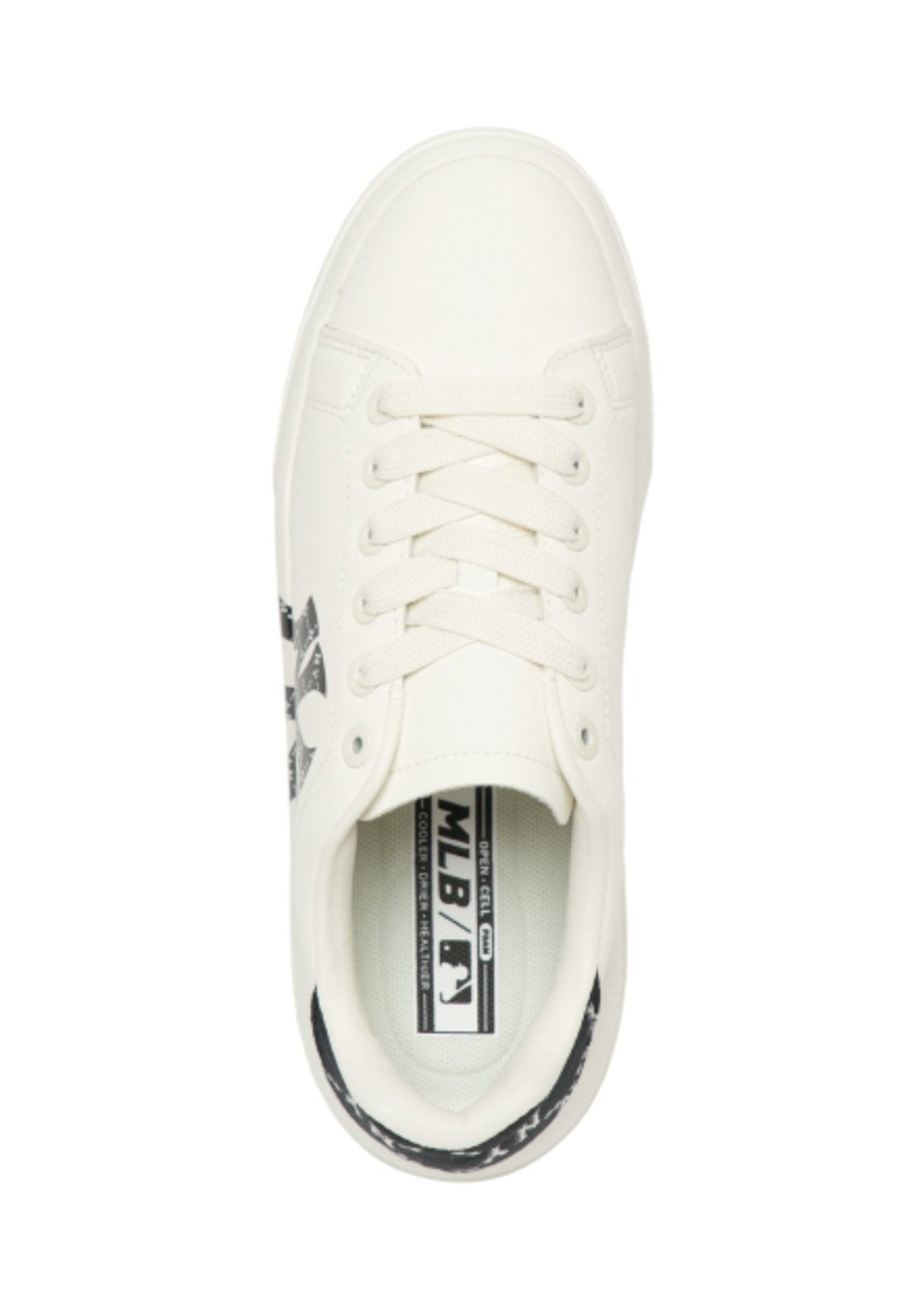 Chunky Classic Heel Monogram New York Yankees (Black)