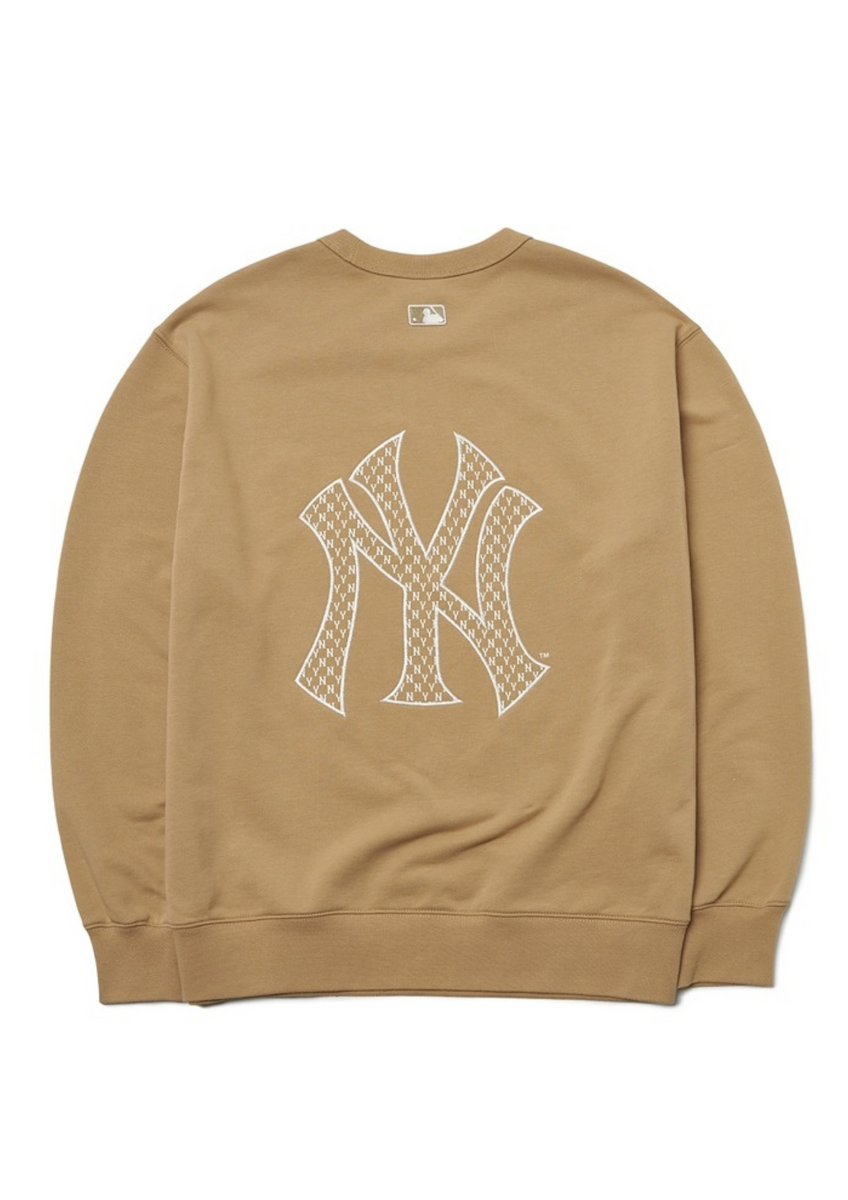MLB New Era New York Yankees Back Big Logo Sweatshirts Blue Line (Crea –  The Factory KL
