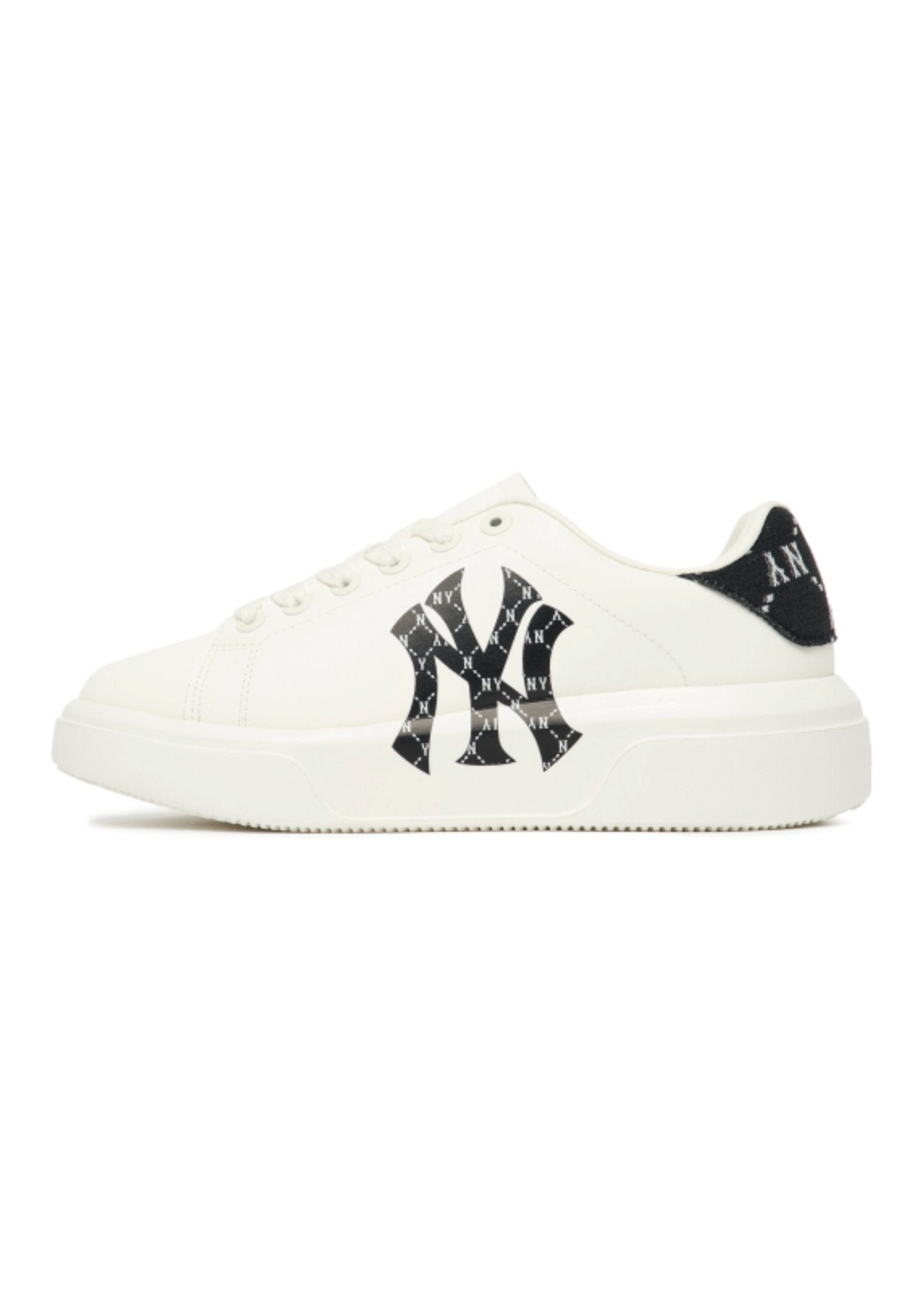Chunky Classic Heel Monogram New York Yankees (Black)