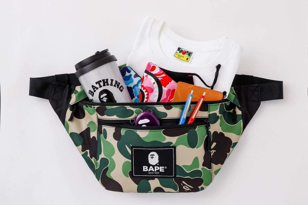 Bape Camo Waist Bag