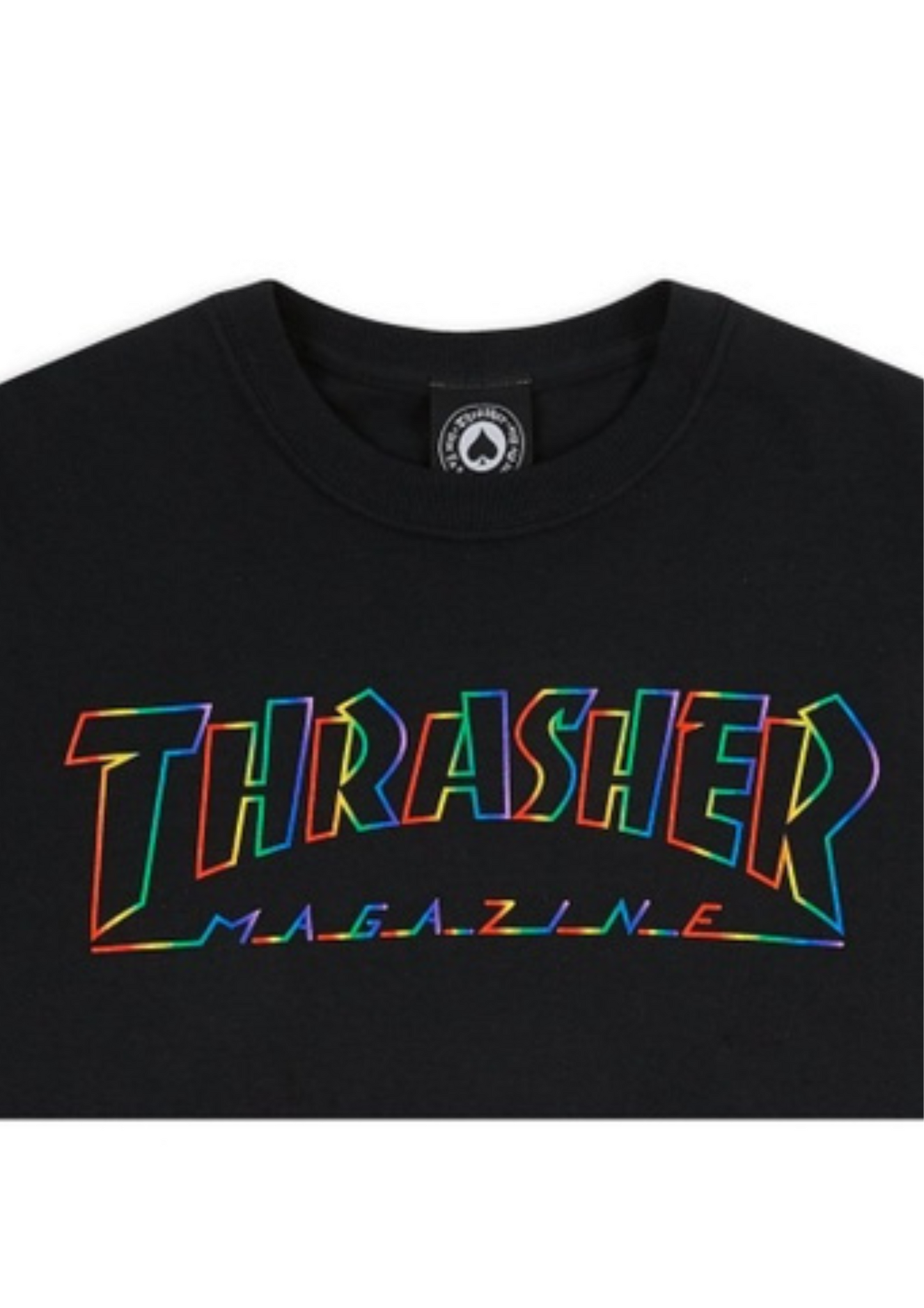 Thrasher Spectrum Logo T-shirt (Black)